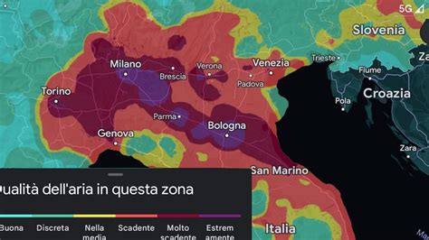 individuazione aree superamento k8 qualità aria